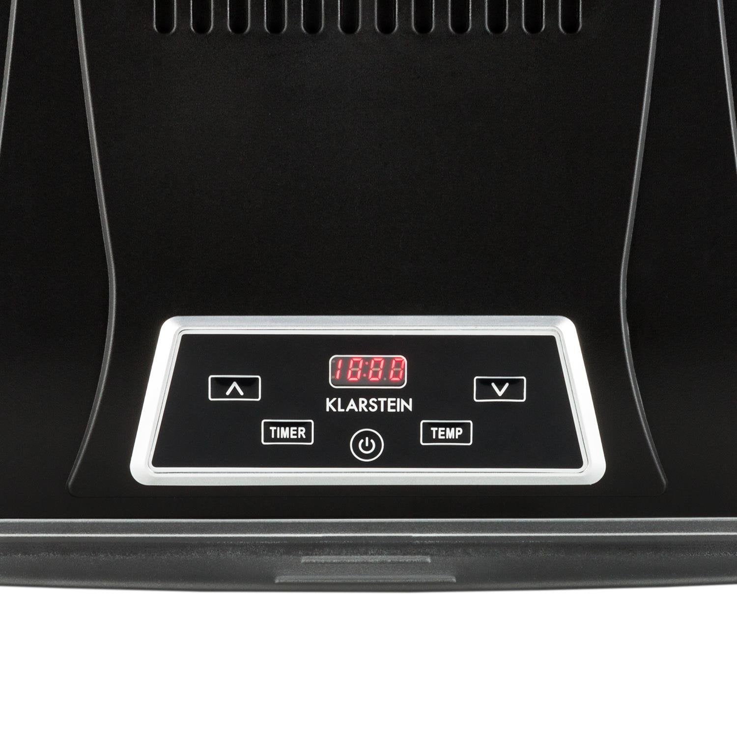 Klarstein Dörrautomat, Dörrgerät, Food Dehydrator, Dörrautomat aus Metall, Dehydrator Food Dryer, 9 Ablagen, 700 Watt, Touch-Display, Timer, Edelstahlheizelement, HotAir Circulation System, Schwarz